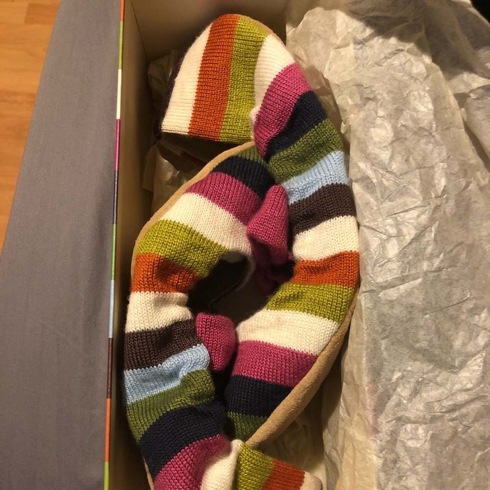 Coach Rio Legacy Stripe Slippers